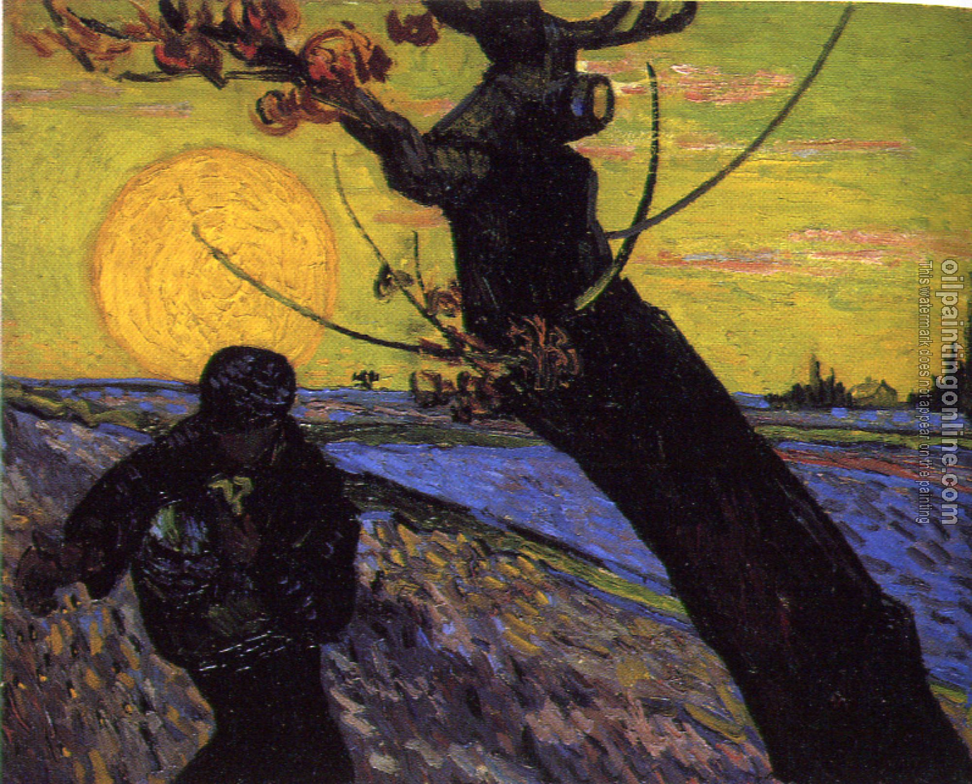 Gogh, Vincent van - Sower with Setting Sun